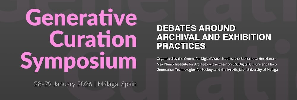 Generative Curation Symposium 2026 en Málaga: ¿puede la IA reinventar la curaduría? Generative Curation Symposium 2026 en Málaga: ¿puede la IA reinventar la curaduría?