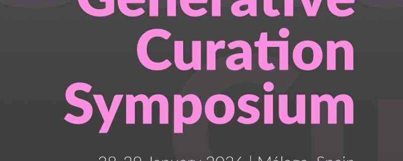 Generative Curation Symposium 2026 en Málaga: ¿puede la IA reinventar la curaduría?